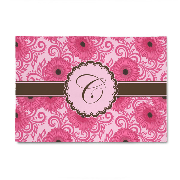 Custom Gerbera Daisy 4' x 6' Indoor Area Rug (Personalized)