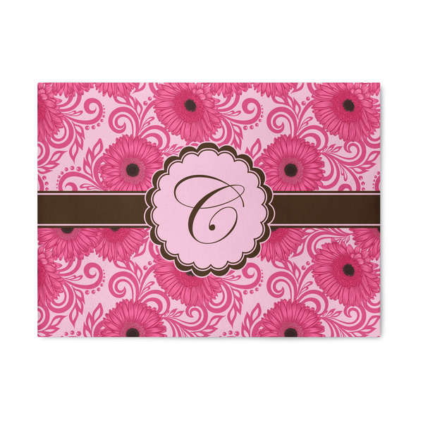 Custom Gerbera Daisy 5' x 7' Patio Rug (Personalized)