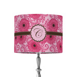 Gerbera Daisy 8" Drum Lamp Shade - Fabric (Personalized)