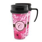 Gerbera Daisy Acrylic Travel Mug (Personalized)