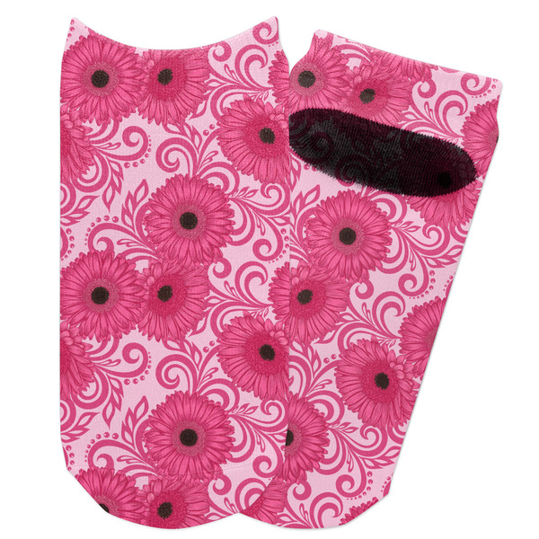 Custom Gerbera Daisy Adult Ankle Socks