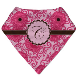 Gerbera Daisy Bandana Bib (Personalized)