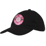 Gerbera Daisy Baseball Cap - Black (Personalized)