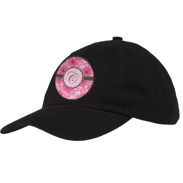 Custom Gerbera Daisy Baseball Cap - Black (Personalized)