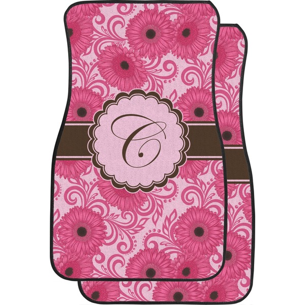 Custom Gerbera Daisy Car Floor Mats (Personalized)