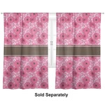 Gerbera Daisy Curtain Panel - Custom Size