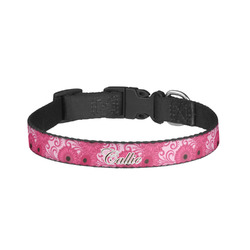 Gerbera Daisy Dog Collar - Small (Personalized)