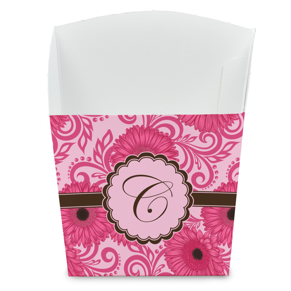 Custom Gerbera Daisy French Fry Favor Boxes (Personalized)