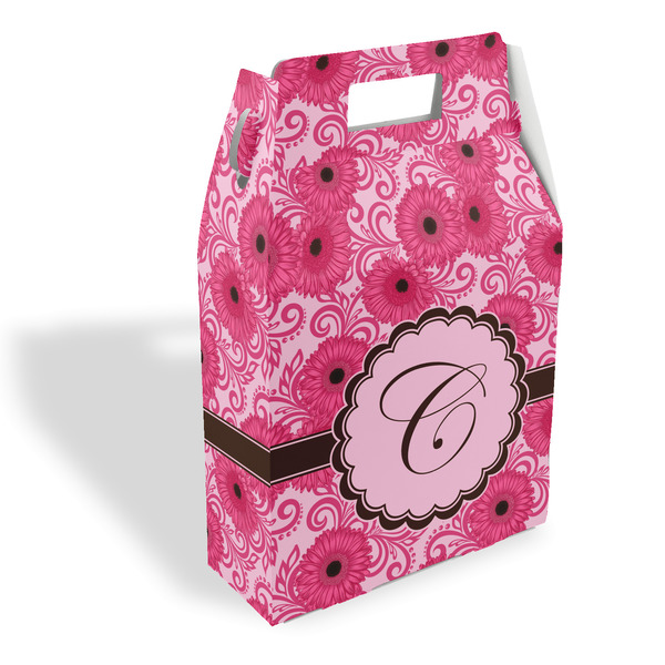 Custom Gerbera Daisy Gable Favor Box (Personalized)