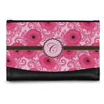 Gerbera Daisy Genuine Leather Women's Wallet - Small (Personalized)