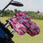 Gerbera Daisy Golf Club Iron Cover - Set of 9 (Personalized)