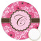 Gerbera Daisy Icing Circle - Large - Front