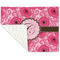 Gerbera Daisy Linen Placemat - Folded Corner (single side)