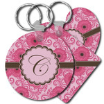 Gerbera Daisy Plastic Keychain (Personalized)