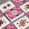 Gerbera Daisy Playing Cards - Front & Back View