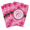 Gerbera Daisy Playing Cards - Hand Back View