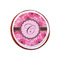 Gerbera Daisy Printed Icing Circle - XSmall - On Cookie