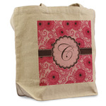 Gerbera Daisy Reusable Cotton Grocery Bag - Single (Personalized)