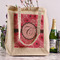 Gerbera Daisy Reusable Cotton Grocery Bag - In Context