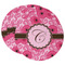 Gerbera Daisy Round Paper Coaster - Main