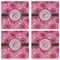 Gerbera Daisy Set of 4 Sandstone Coasters - See All 4 View