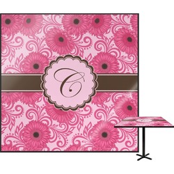 Gerbera Daisy Square Table Top - 30" (Personalized)