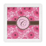 Gerbera Daisy Standard Decorative Napkins (Personalized)