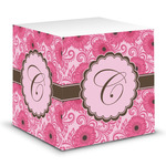 Gerbera Daisy Sticky Note Cube (Personalized)