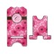 Gerbera Daisy Stylized Phone Stand - Front & Back - Large