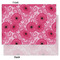 Gerbera Daisy Tissue Paper - Heavyweight - Large - Front & Back