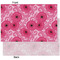 Gerbera Daisy Tissue Paper - Heavyweight - XL - Front & Back