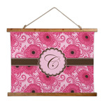 Gerbera Daisy Wall Hanging Tapestry - Wide (Personalized)