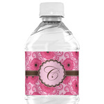 Gerbera Daisy Water Bottle Labels - Custom Sized (Personalized)