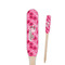 Gerbera Daisy Wooden Food Pick - Paddle - Closeup