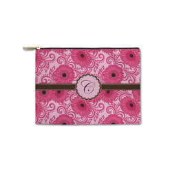 Gerbera Daisy Zipper Pouch - Small - 8.5"x6" (Personalized)