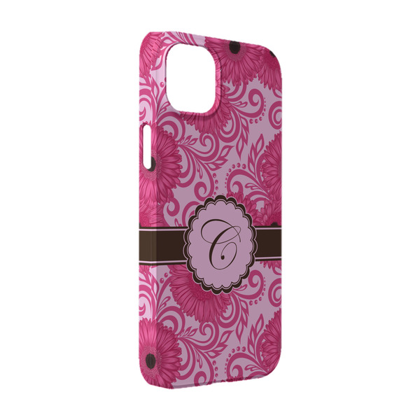 Custom Gerbera Daisy iPhone Case - Plastic - iPhone 14 (Personalized)