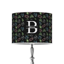 Video Game 8" Drum Lamp Shade - Poly-film (Personalized)