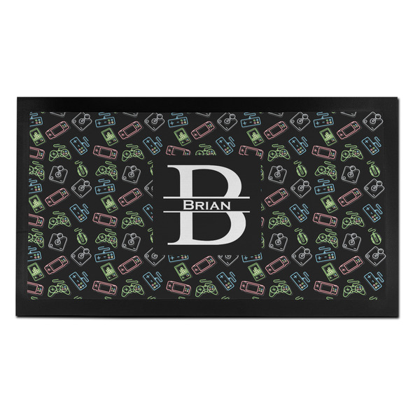 Custom Video Game Bar Mat - Small (Personalized)