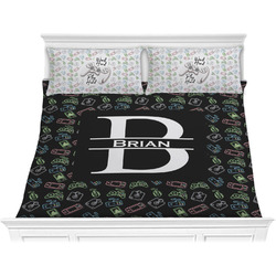 Video Game Comforter Set - King (Personalized)