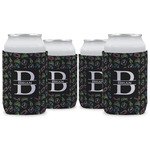 Video Game Can Cooler (12 oz) - Set of 4 w/ Name and Initial