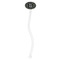 Video Game Clear Plastic 7" Stir Stick - Oval - Single Stick