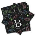 Video Game Cloth Napkins (Set of 4) (Personalized)