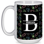 Video Game 15 Oz Coffee Mug - White (Personalized)