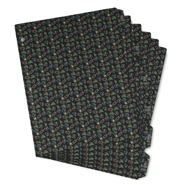 Custom Video Game Binder Tab Divider - Set of 6 (Personalized)