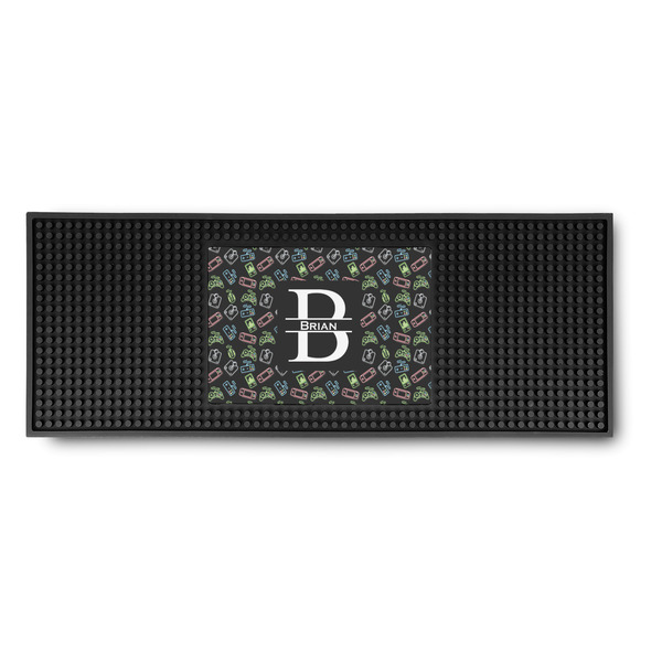 Custom Video Game Rubber Bar Mat (Personalized)