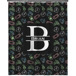 Video Game Extra Long Shower Curtain - 70"x84" (Personalized)