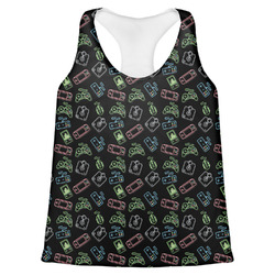 Video Game Womens Racerback Tank Top - Small