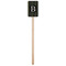 Video Game Wooden 6.25" Stir Stick - Rectangular - Single Stick