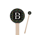 Video Game 6" Round Wooden Stir Sticks - Double Sided (Personalized)