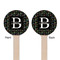 Video Game Wooden 7.5" Stir Stick - Round - Double Sided - Front & Back